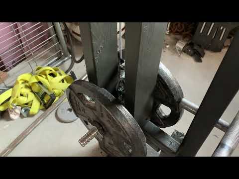 DIY Lat Pull Down Machine For Generic Squat Rack