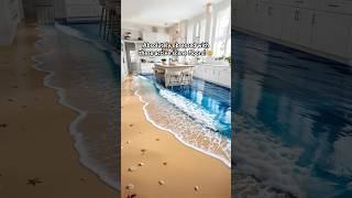 These epoxy active scene floors are absolutely mesmerizing! 😱 #epoxyart #interiordesign #shorts