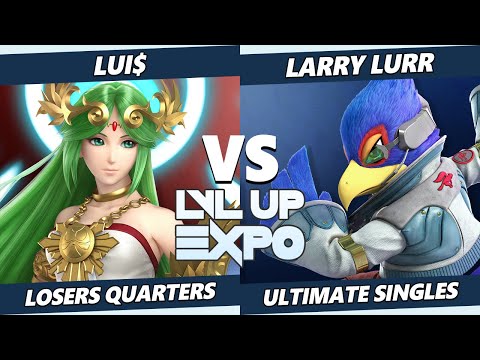 LVL Up Expo 2022 Losers Quarters - Lui$ (Palutena, Fox) Vs. Larry Lurr (Falco, Wolf) SSBU Ultimate T