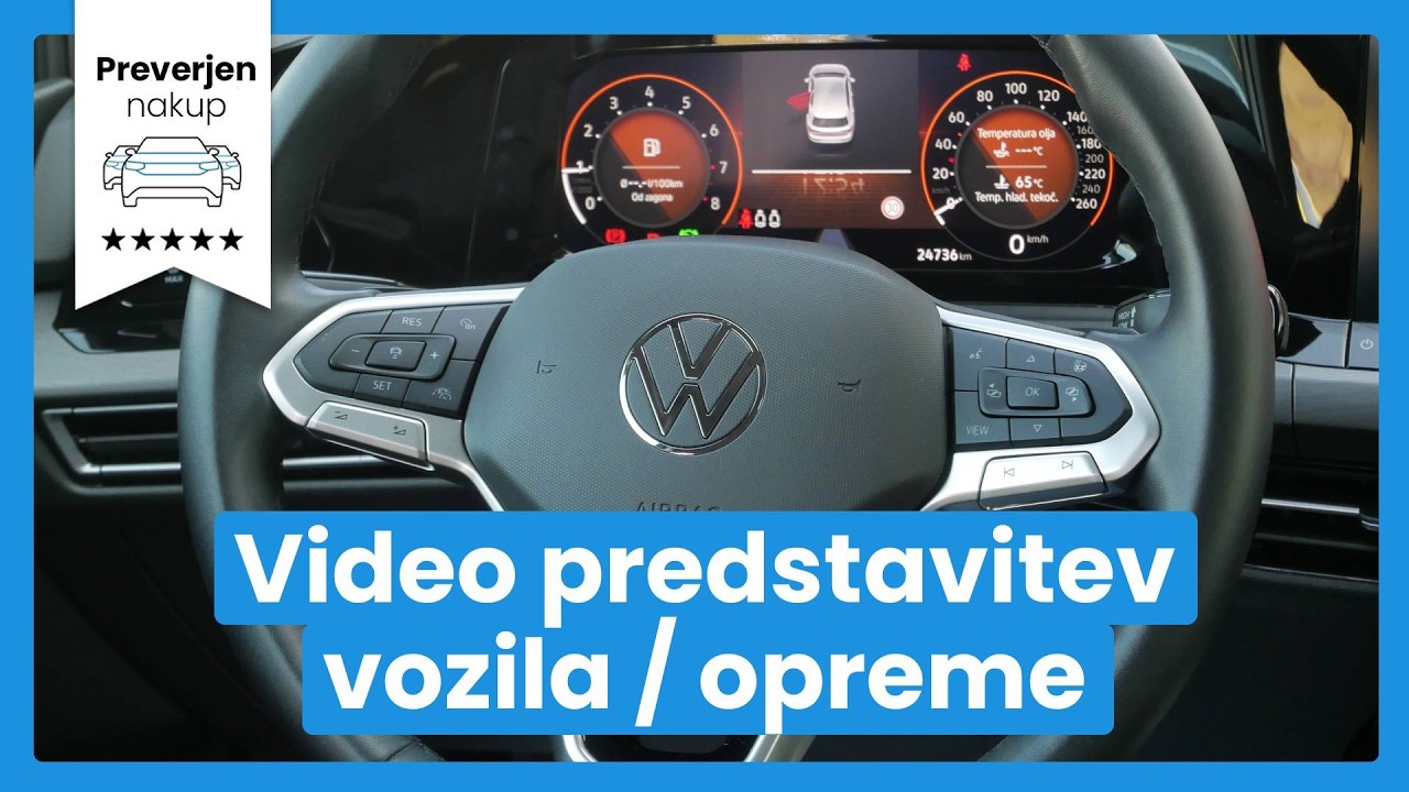 Volkswagen Golf Style 1.5 eTSI DSG - SLOVENSKO VOZILO