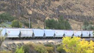 preview picture of video 'Union Pacific Grainer'
