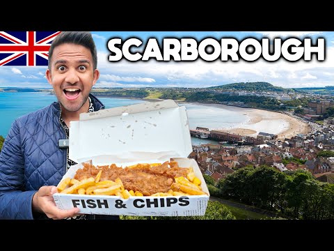 Our FIRST TIME in Scarborough, England 🇬🇧 (not what we expected)