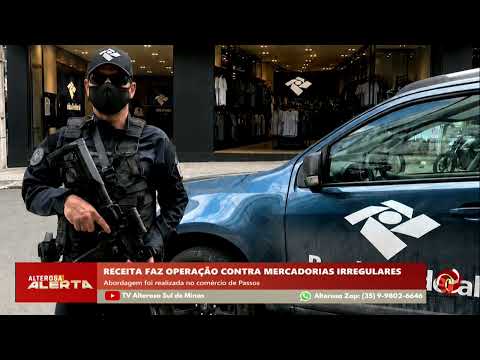 Receita Federal apreende mercadorias importadas em Passos