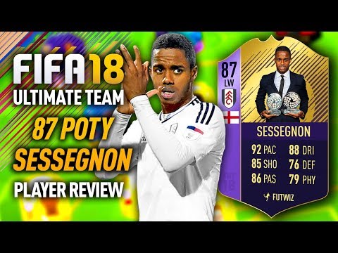 FIFA 18 POTY SESSEGNON (87) PLAYER REVIEW! FIFA 18 ULTIMATE TEAM!