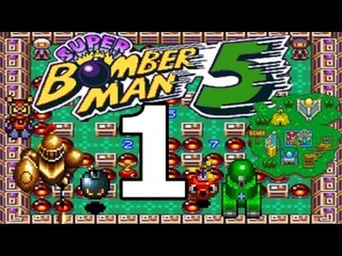 Let's Play Super Bomberman 5 - Part 1 : Zona 1