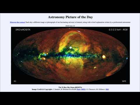 2020 June 23 - The X-Ray Sky from eRosita