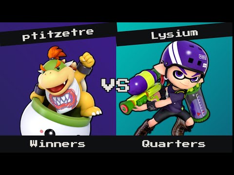 ptitzetre (Bowser Jr) Vs. Lysium (Inkling) [Smash @ 79% - Décembre]