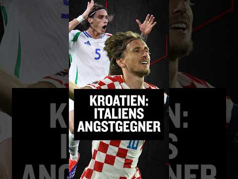 Der ewige Angstgegner: Bricht Italien den Kroatien-Fluch? #shorts