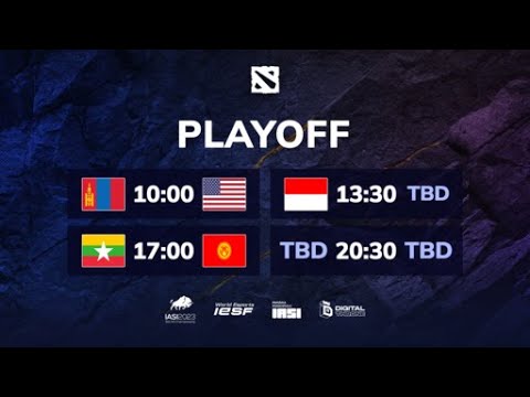 LIVE: DOTA2 - PLAYOFF | IESF WORLD ESPORTS CHAMPIONSHIP