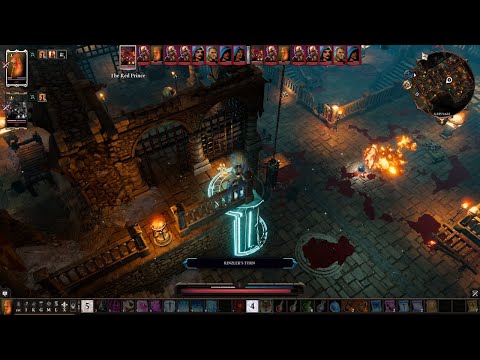 Divinity: Original Sin 2 Tactician mode Kniles the Flenser fights Silent Monks