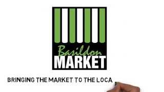 preview picture of video 'Basildon Market - local shopping with over 40 stalls'