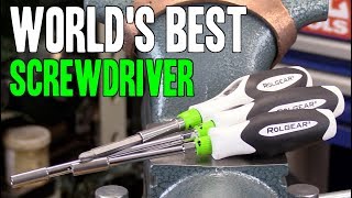 WORLD&#39;S BEST SCREWDRIVER!!  Rolgear 15-in-1 &amp; bit drivers!  MADE IN CANADA
