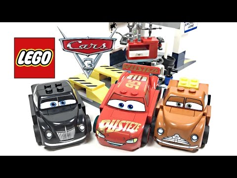 LEGO Cars 3 Smokey's Garage review! 2017 set 10743!