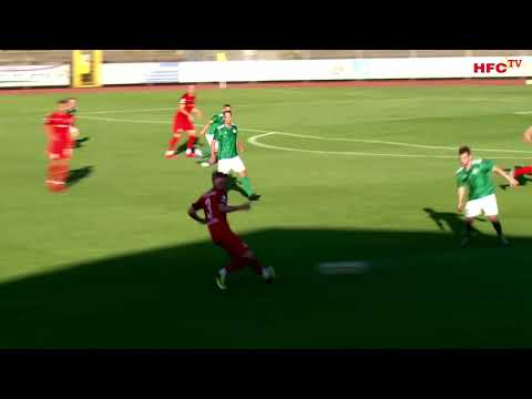 Kurzbericht vom Spiel: SG Union Sandersdorf - Hallescher FC | Tore: Hansch, May und 2x Tuma