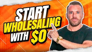 How to Wholesale Real Estate With Little to NO MONEY!!