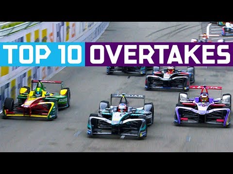 Top 10 Overtakes In Formula E History! | ABB FIA Formula E Championship