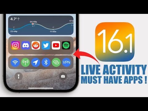 Best iOS 16.1 LIVE ACTIVITY Apps - You Must Have !