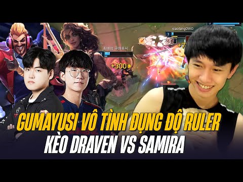 T1 GUMAYUSI vs JDG RULER VÀ MÀN ĐỌ TAY DRAVEN vs SAMIRA SIÊU CĂNG NÃO VỚI CÁI KẾT BÙNG NỔ