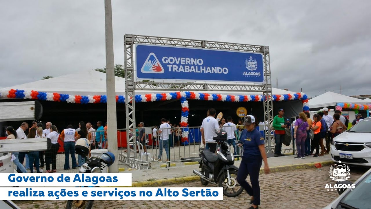 Governo de Alagoas realiza ações e serviços no Alto Sertão