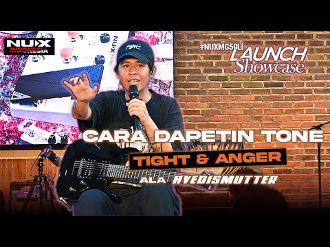 Cara dapetin tone Tight & Anger pakai NUX MG50Li ala Avedis Mutter | NUX Indonesia