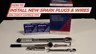 Chevy Caprice PPV - Replace Spark Plugs & Wires