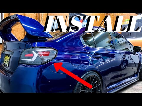 Install of the NEW Subispeed Evolution Taillights