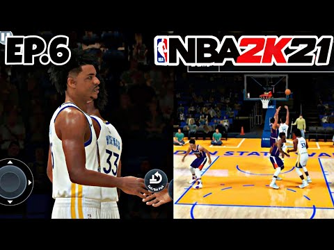 NBA 2K21 MOBILE ~ MY CAREER EP#6 WE BEAT THE SUNS IN A CLOSE GAME!!