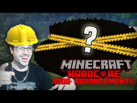 Insane Minecraft Hardcore with 1,000+ NEW ADVANCEMENTS! (S1 E24)
