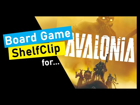 ShelfClips: Avalonia (Short Board Game Preview)