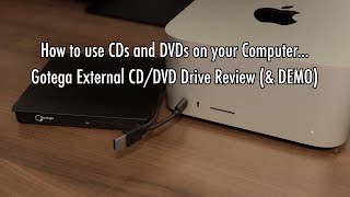 How to Use CDs and DVDs on a Computer with No Disk Drive
