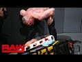 Roman Reigns Is Brutally Ambushed By Brock Lesnar Raw March 19 2018