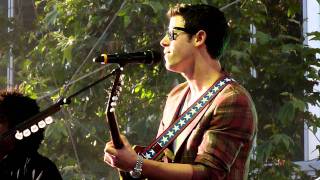Nick Jonas singing See No More