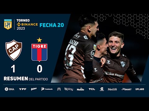 #TorneoBinance 2023 | Fecha 20 | resumen de Platense - Tigre
