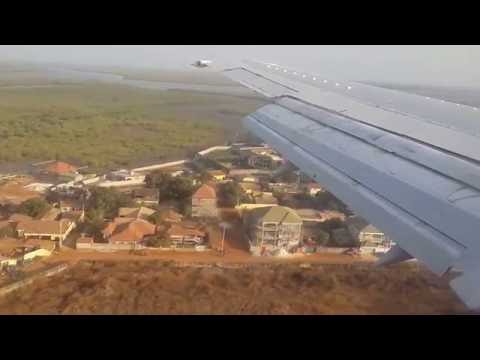 Aterrissando no Aeroporto de Conacri... Aproveite 224. #África #Guiné #Conacri