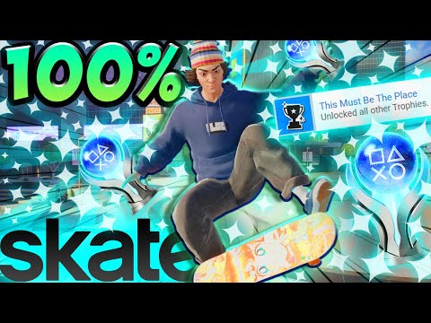 100% Completion In SKATE. Is A PAINFUL GRIND!