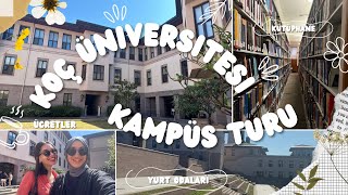 KAMPÜS TURU | KOÇ ÜNİVERSİTESİ - YURTLAR, KULÜPLER, YEME-İÇME, SOSYAL 