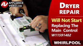 Dryer Electronic Control Board Issues - Will Not Start - Diagnostic & Repair