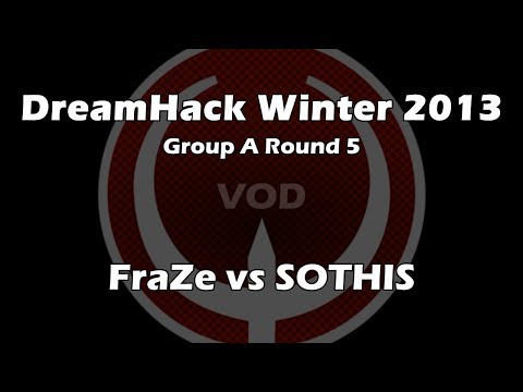 FraZe vs SOTHIS - DreamHack Winter 2013 Group A Round 5 (Quake Live VOD)