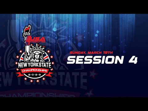 2023 USA Powerlifting NY State Championships - Session 4