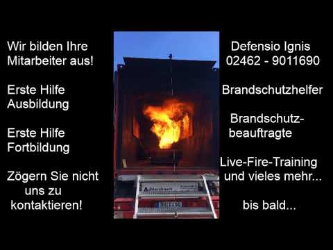 Erste Hilfe- u. Brandschutzausbildung