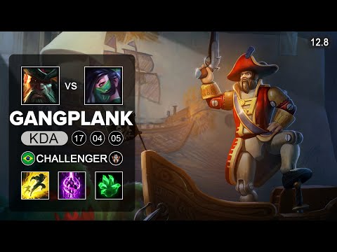 Gangplank vs Akali Top - BR Challenger - Patch 12.8 Season 12