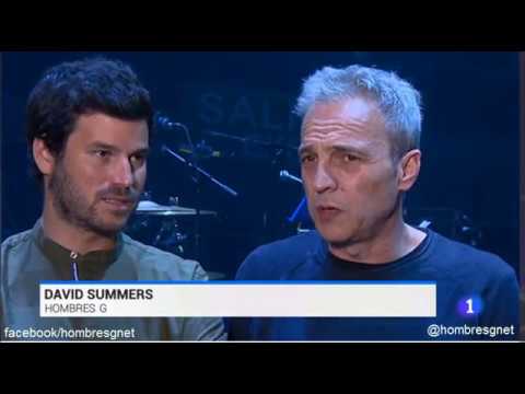 Hombres G & Taburete entrevista en tve 2017