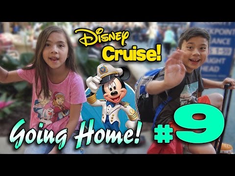 GOING HOME!!! 4K Disney Cruise Adventure HIGHLIGHTS - PART 9 Grand Finale! Video