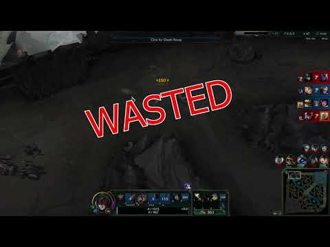 League Of Legends ( Kayle 17/6/4  )