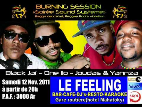 Burning session-Black Jaï, One lio, Joudas & Yannza
