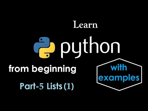Part-5 Lists methods thumbnail