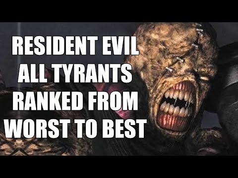 Resident Evil - All Tyrants Ranked From Worst To Best
