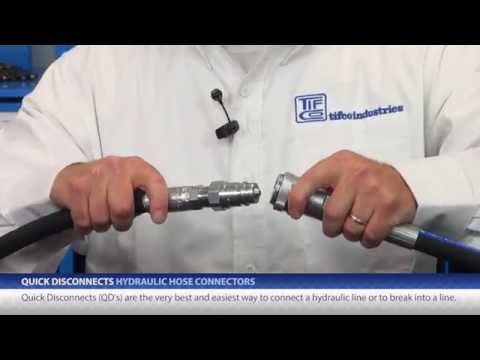 Quick Disconnects - Hydraulic Hose Connectors