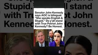 Sen. John Kennedy Takes Aim at AOC in Viral Remark