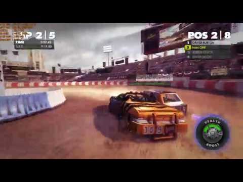 Dirt Showdown Walkthrough Part 39 - "Los Angeles: Stadium Collision Course" [1080p60]
